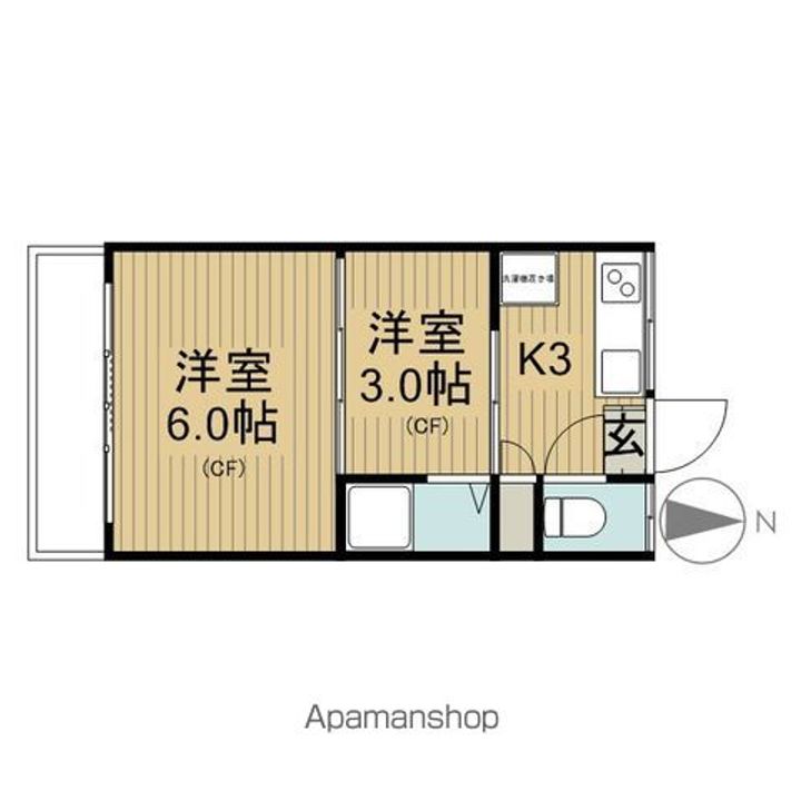 いつみ荘5の間取り