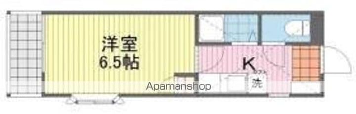 パルコート古川109の間取り