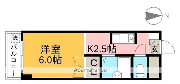 ハイツAの間取り