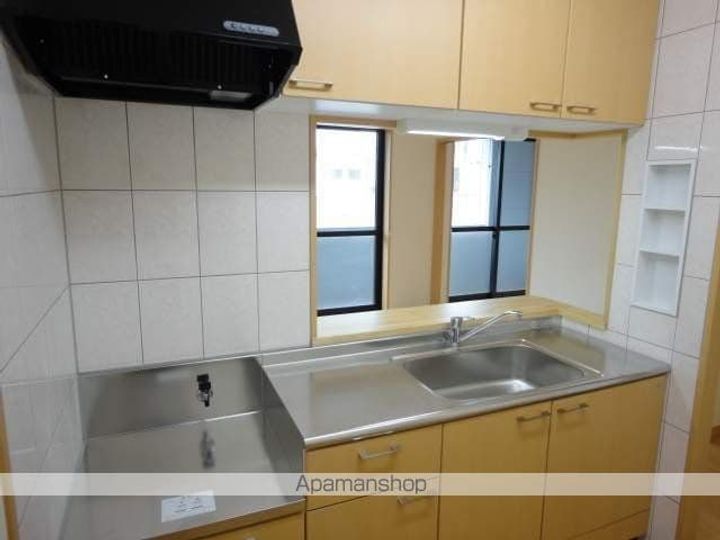 茨城県牛久市柏田町の賃貸アパートのキッチン