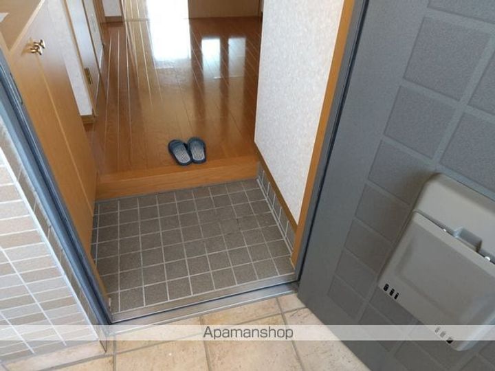 長野県松本市大字松原の賃貸マンション204の玄関