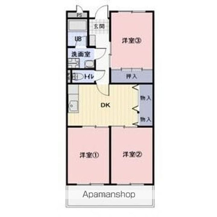 LIMPIA ORILLA野口の間取り