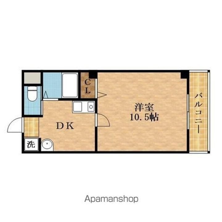 KANDM別館の間取り