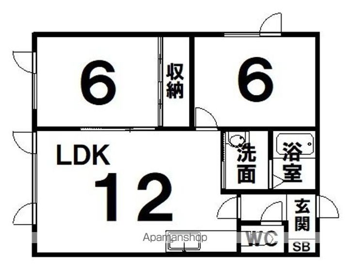 ブランドニューハウスの間取り