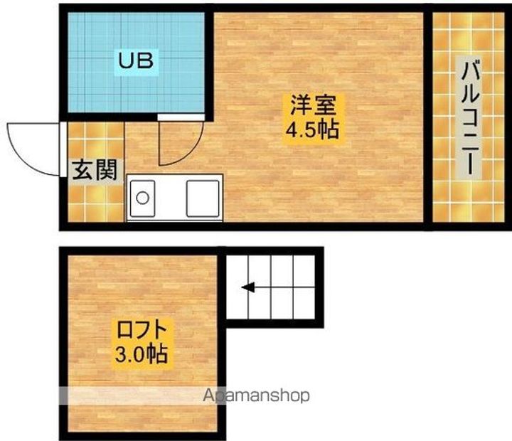 マザーグースの間取り