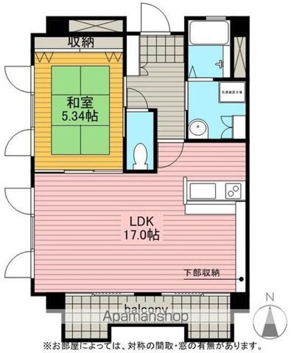 あさかの間取り