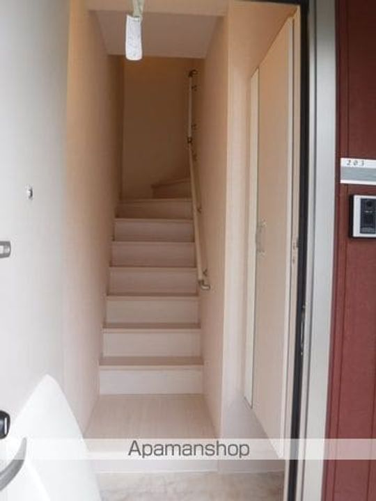 千葉県千葉市中央区椿森6丁目の賃貸アパートの玄関