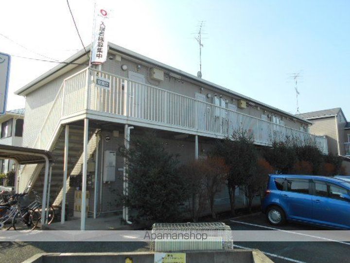 東京都日野市東豊田3丁目の賃貸アパートの外観