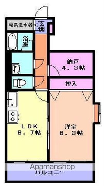 アレグリアス103の間取り