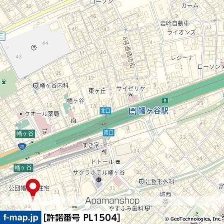 秀和幡ケ谷レジデンスの周辺