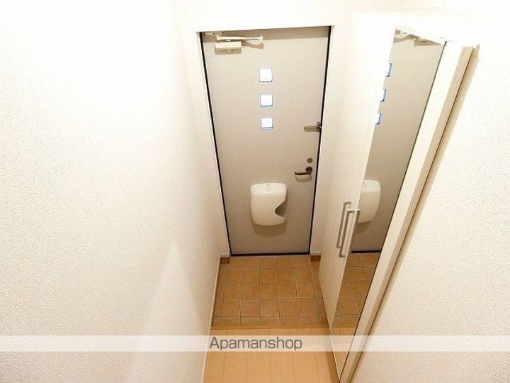 岐阜県羽島郡笠松町円城寺の賃貸アパートの玄関