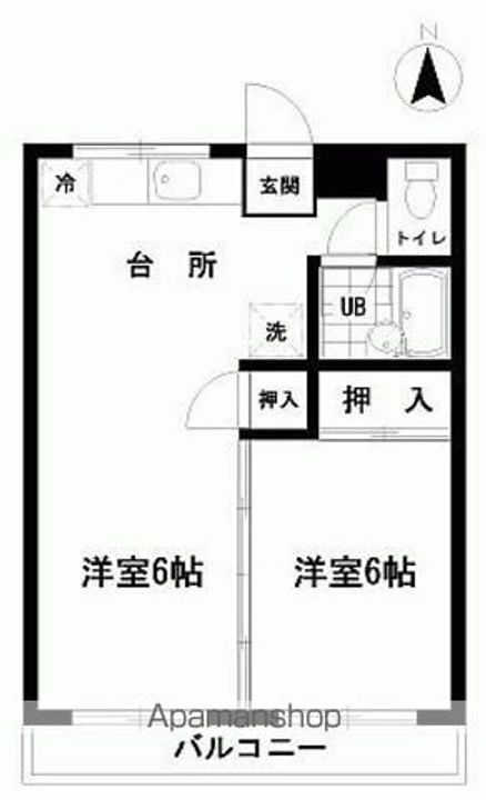 アートマンション302の間取り