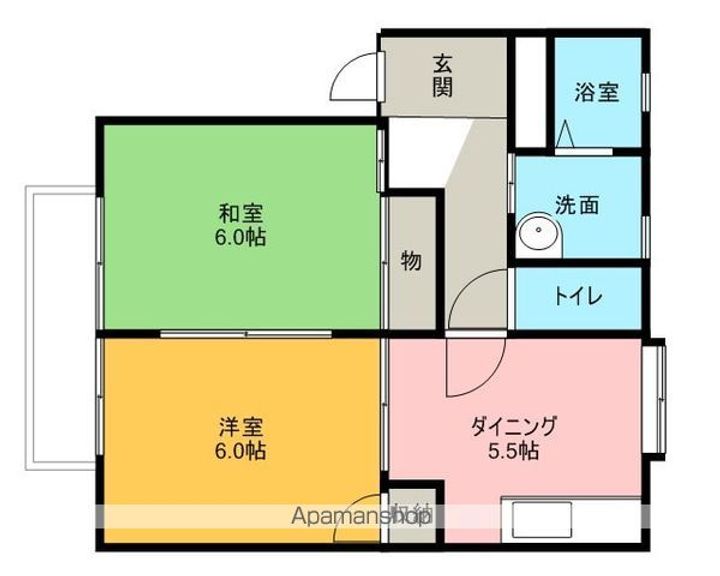 フレグランス美和台の間取り