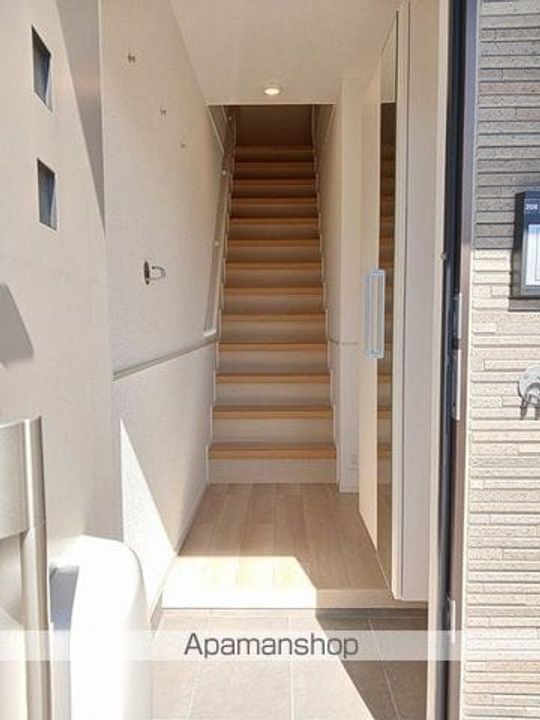 アンソレイエの玄関