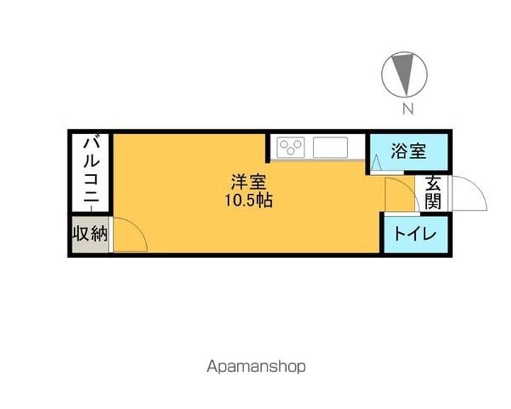大分県中津市大字上如水の賃貸アパートの間取り