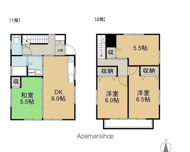 長野県長野市大字石渡(一戸建)の賃貸物件の間取り