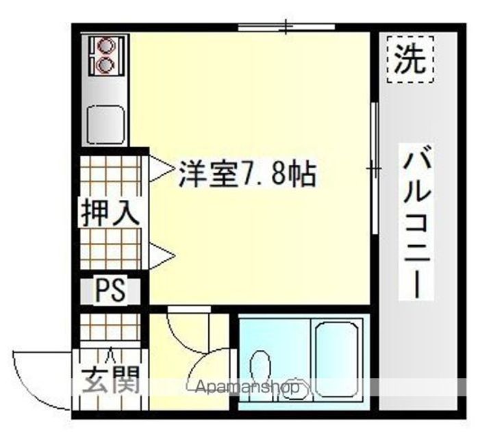 コーポアフィニス105の間取り