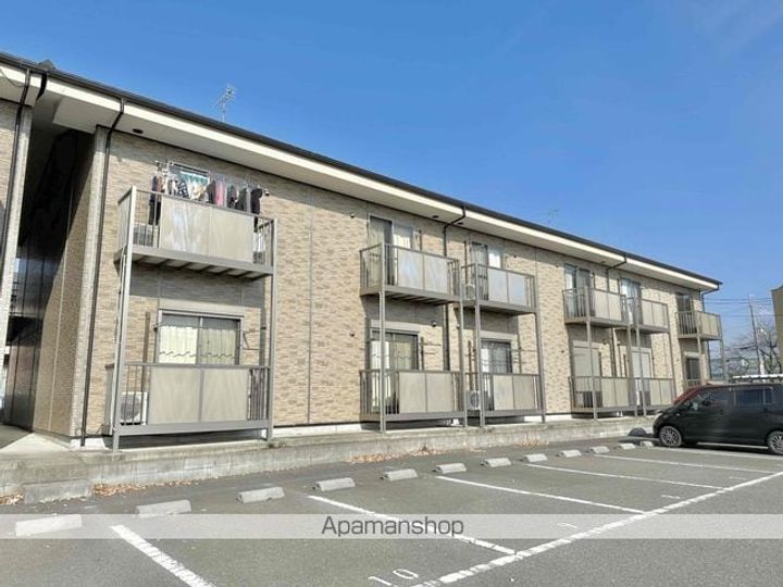 滋賀県東近江市大森町の賃貸アパートの外観