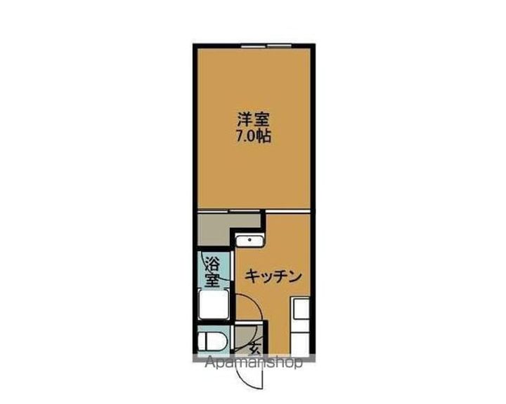 はるるパートⅡ102の間取り