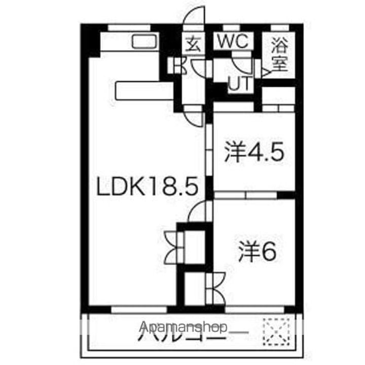 プリミエール平和ヶ丘の間取り
