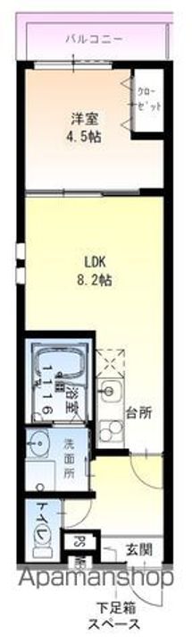 フジパレス高石Ⅰ番館の間取り
