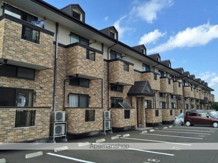 宮城県仙台市青葉区下愛子字観音の賃貸アパートの外観