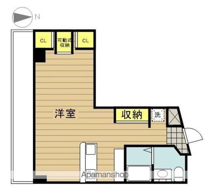 錦ビルの間取り