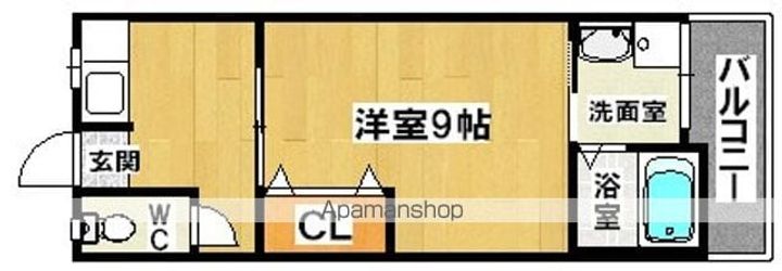 レジデンス高木103の間取り