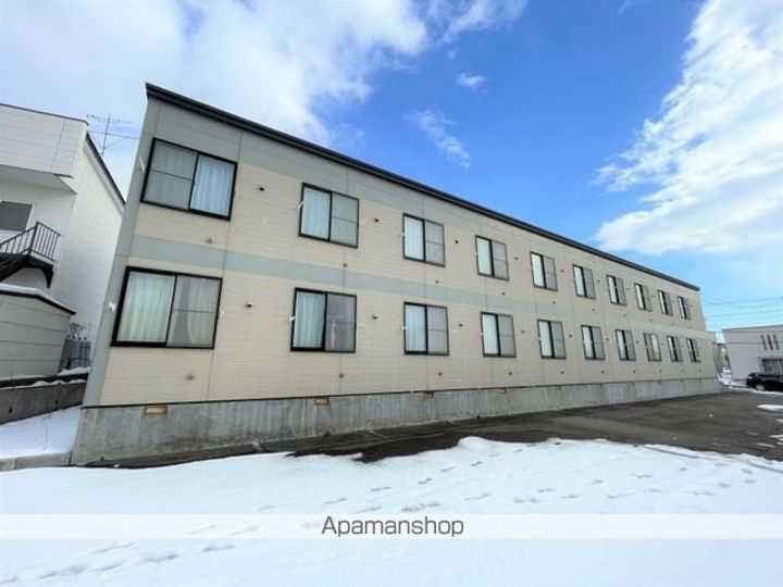 北海道亀田郡七飯町本町3丁目の賃貸アパートの外観