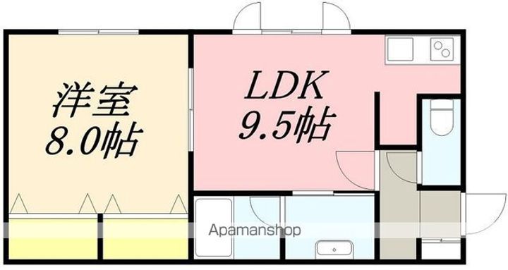 ラ・メゾンド・悠の間取り
