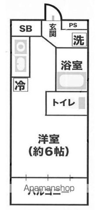 エルソーレ前沢203の間取り