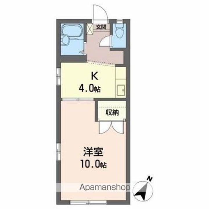 モンベールいずみの間取り