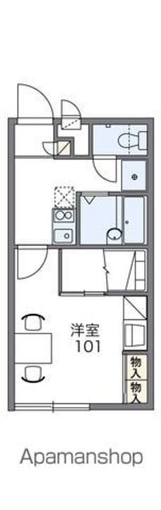 レオパレスサンセール丸山台Ⅱの間取り