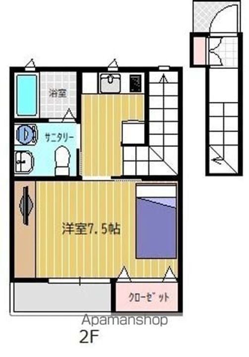 メゾンポート205の間取り