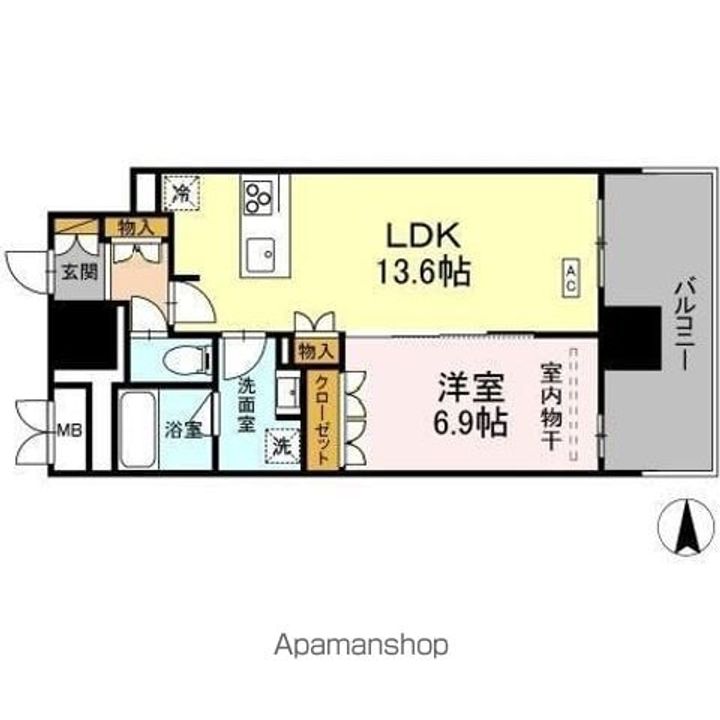 THE REJUVEPORT KISARAZUの間取り