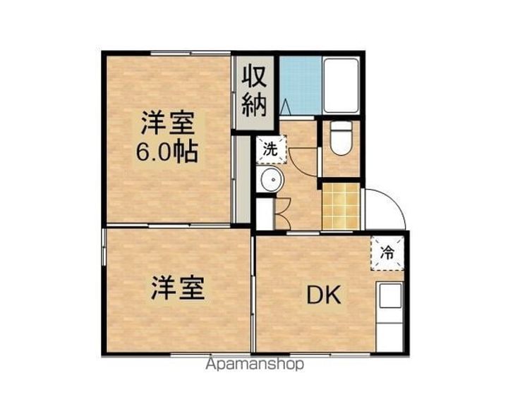 DIAS太田A102の間取り