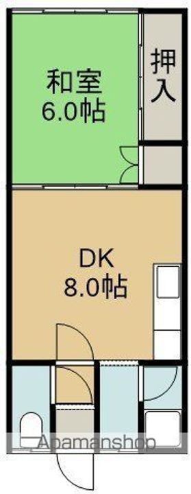 クニハイツA202の間取り