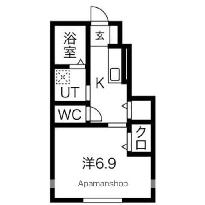 BLOOM GARDEN B棟の間取り