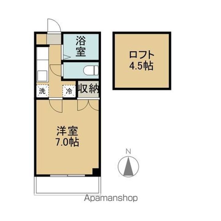 シューフルールⅢ301の間取り