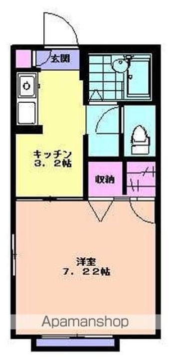 レジデンス槻山203の間取り