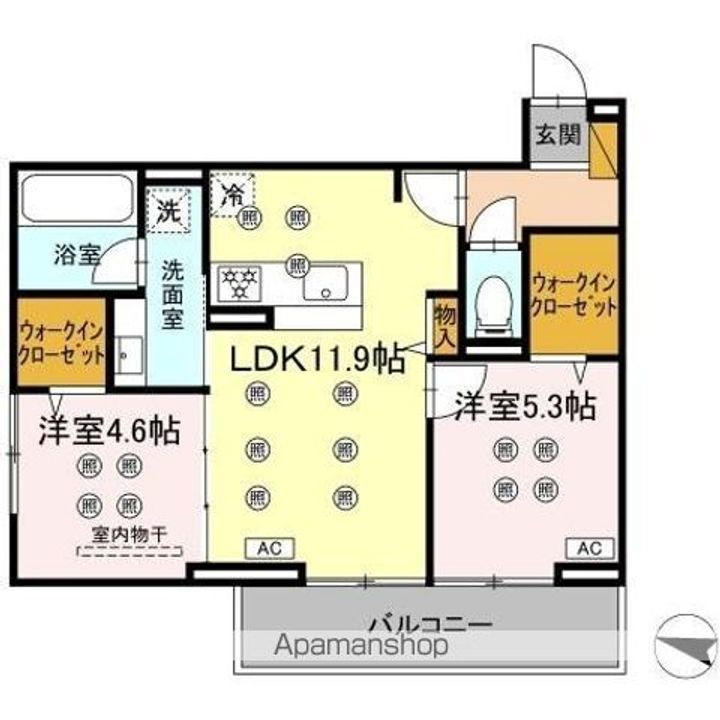 スリーレイヤー柏の葉(THREE LYAER柏の葉)の間取り