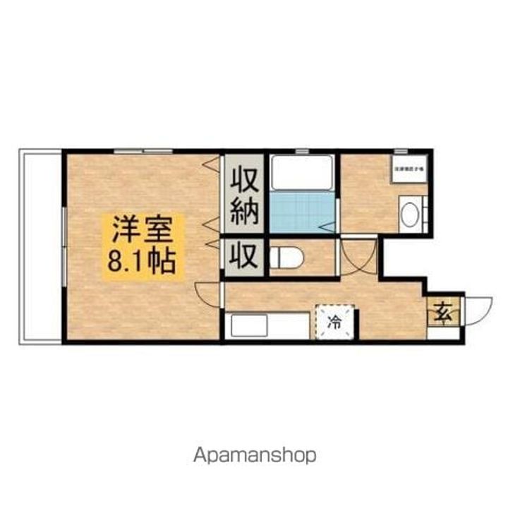 ウエストコーポ101の間取り