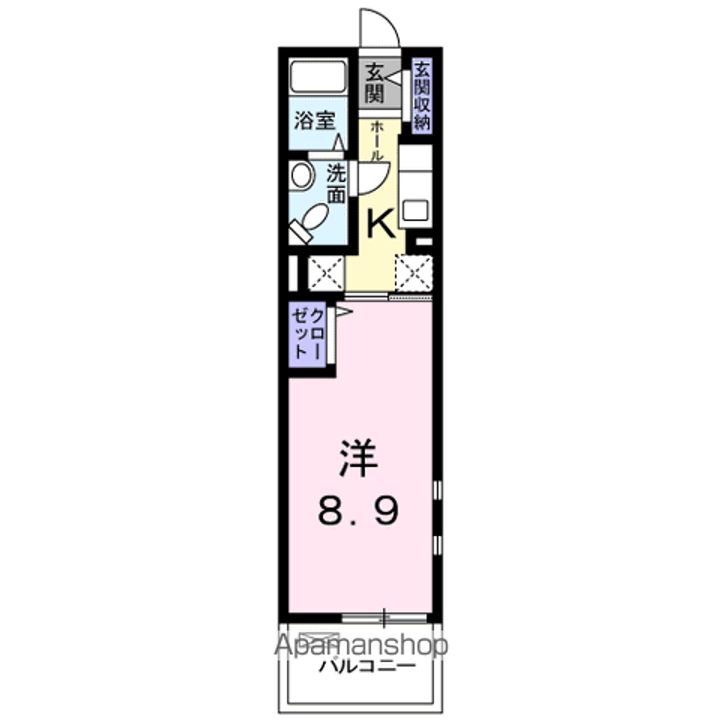 アルバーダⅡの間取り