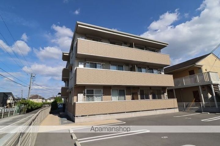 岡山県岡山市北区平野の賃貸アパートの外観