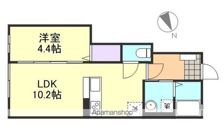 ハピネスの間取り