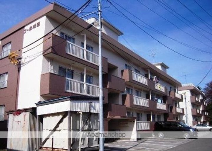 コーポ成田B棟の外観