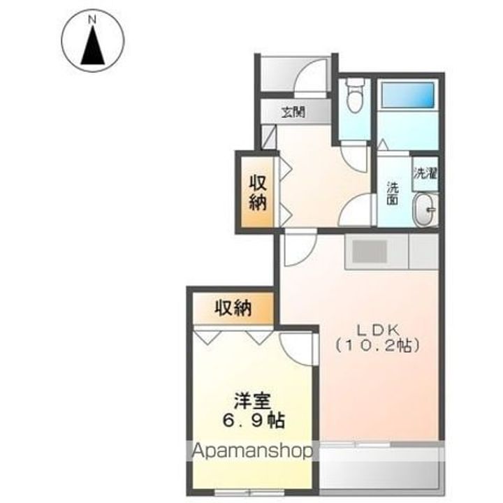 サンプレス比叡の間取り