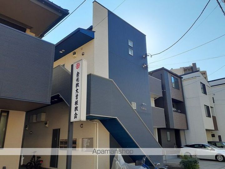愛知県名古屋市北区大曽根4丁目の賃貸アパートの外観