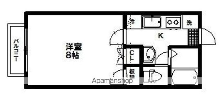 サンモール102の間取り