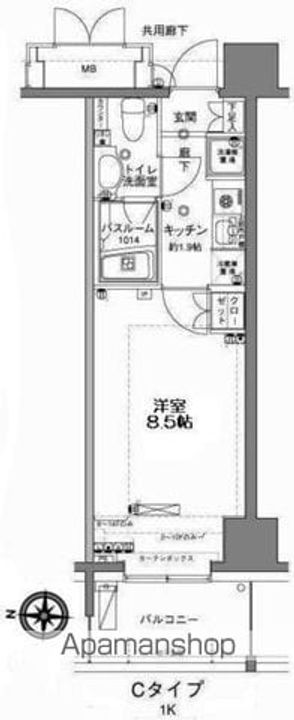 MFPRコート木場公園の間取り
